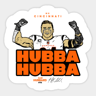 Hubba Hubba, Sam Hubbard - B Sticker